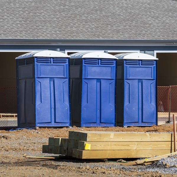 do you offer hand sanitizer dispensers inside the portable toilets in Empire